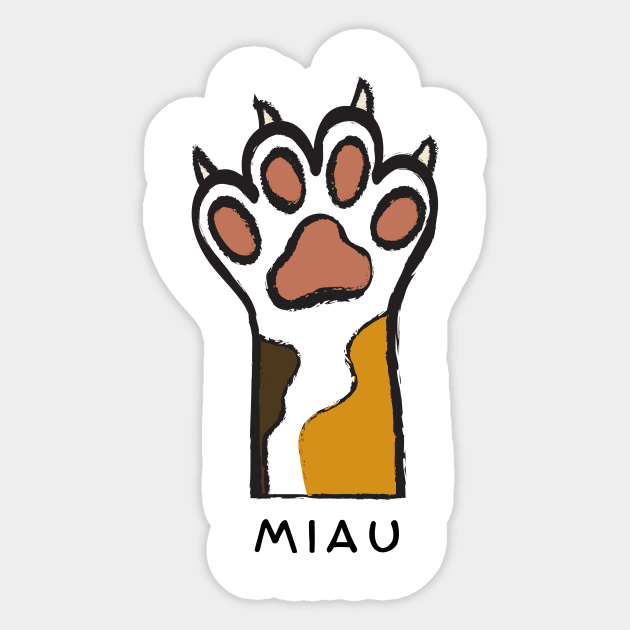 Miau Sticker by Pacific West